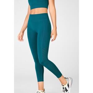 Fabletics Sync Seamless Leggings - Fjord -Size: Small